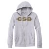 Adult Triblend Full-Zip Fleece Hooded Sweatshirt Thumbnail